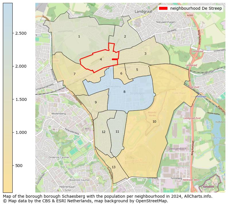 Image of the neighbourhood De Streep at the map. This image is used as introduction to this page. This page shows a lot of information about the population in the neighbourhood De Streep (such as the distribution by age groups of the residents, the composition of households, whether inhabitants are natives or Dutch with an immigration background, data about the houses (numbers, types, price development, use, type of property, ...) and more (car ownership, energy consumption, ...) based on open data from the Dutch Central Bureau of Statistics and various other sources!