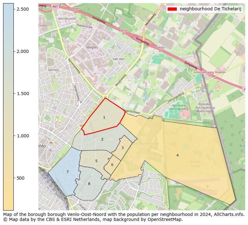 Image of the neighbourhood De Tichelarij at the map. This image is used as introduction to this page. This page shows a lot of information about the population in the neighbourhood De Tichelarij (such as the distribution by age groups of the residents, the composition of households, whether inhabitants are natives or Dutch with an immigration background, data about the houses (numbers, types, price development, use, type of property, ...) and more (car ownership, energy consumption, ...) based on open data from the Dutch Central Bureau of Statistics and various other sources!