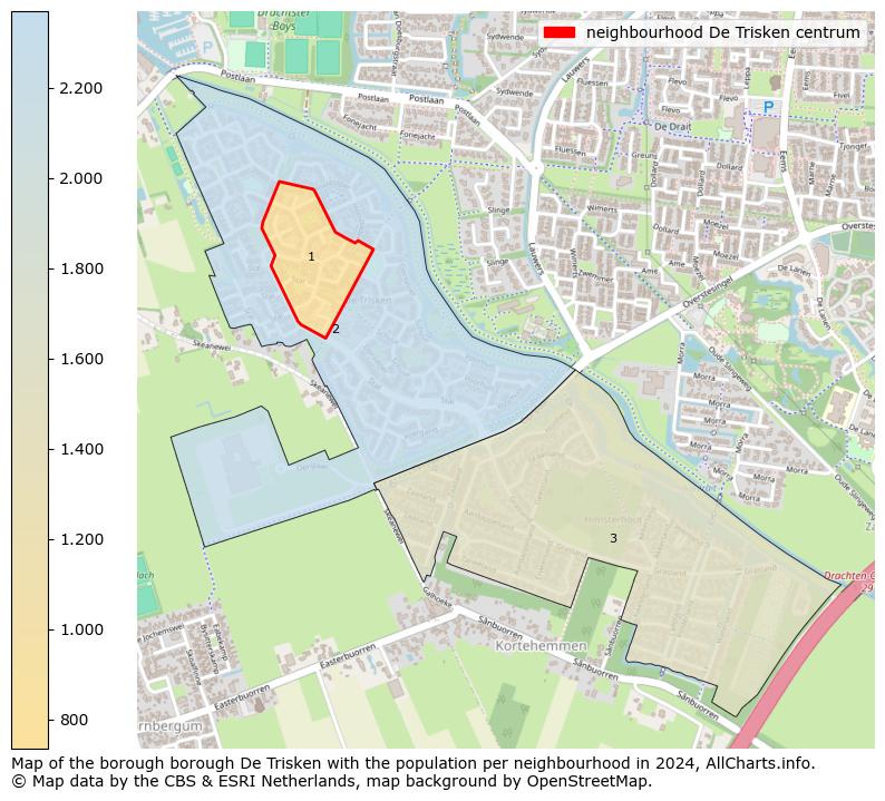 Image of the neighbourhood De Trisken centrum at the map. This image is used as introduction to this page. This page shows a lot of information about the population in the neighbourhood De Trisken centrum (such as the distribution by age groups of the residents, the composition of households, whether inhabitants are natives or Dutch with an immigration background, data about the houses (numbers, types, price development, use, type of property, ...) and more (car ownership, energy consumption, ...) based on open data from the Dutch Central Bureau of Statistics and various other sources!