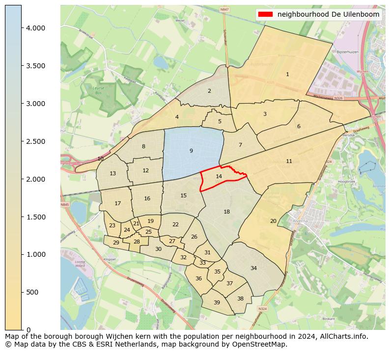 Image of the neighbourhood De Uilenboom at the map. This image is used as introduction to this page. This page shows a lot of information about the population in the neighbourhood De Uilenboom (such as the distribution by age groups of the residents, the composition of households, whether inhabitants are natives or Dutch with an immigration background, data about the houses (numbers, types, price development, use, type of property, ...) and more (car ownership, energy consumption, ...) based on open data from the Dutch Central Bureau of Statistics and various other sources!