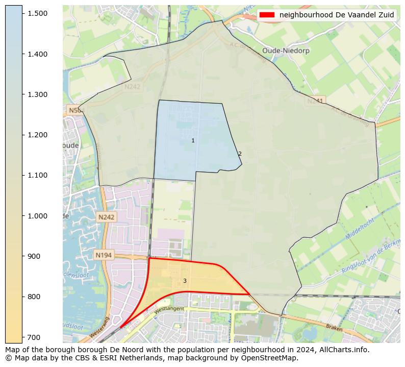 Image of the neighbourhood De Vaandel Zuid at the map. This image is used as introduction to this page. This page shows a lot of information about the population in the neighbourhood De Vaandel Zuid (such as the distribution by age groups of the residents, the composition of households, whether inhabitants are natives or Dutch with an immigration background, data about the houses (numbers, types, price development, use, type of property, ...) and more (car ownership, energy consumption, ...) based on open data from the Dutch Central Bureau of Statistics and various other sources!