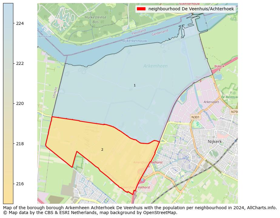 Image of the neighbourhood De Veenhuis/Achterhoek at the map. This image is used as introduction to this page. This page shows a lot of information about the population in the neighbourhood De Veenhuis/Achterhoek (such as the distribution by age groups of the residents, the composition of households, whether inhabitants are natives or Dutch with an immigration background, data about the houses (numbers, types, price development, use, type of property, ...) and more (car ownership, energy consumption, ...) based on open data from the Dutch Central Bureau of Statistics and various other sources!