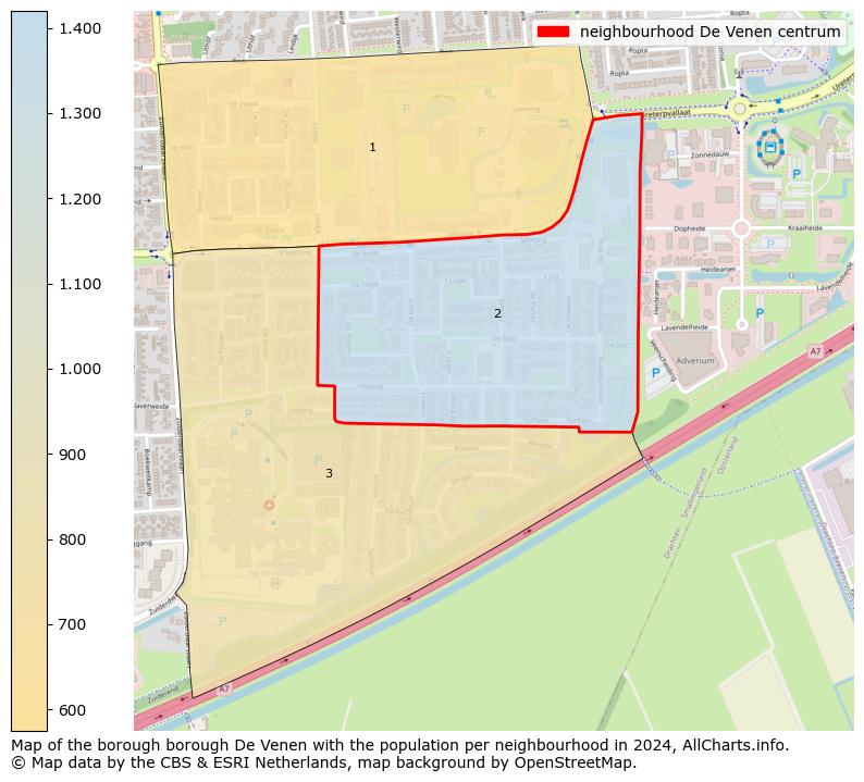 Image of the neighbourhood De Venen centrum at the map. This image is used as introduction to this page. This page shows a lot of information about the population in the neighbourhood De Venen centrum (such as the distribution by age groups of the residents, the composition of households, whether inhabitants are natives or Dutch with an immigration background, data about the houses (numbers, types, price development, use, type of property, ...) and more (car ownership, energy consumption, ...) based on open data from the Dutch Central Bureau of Statistics and various other sources!