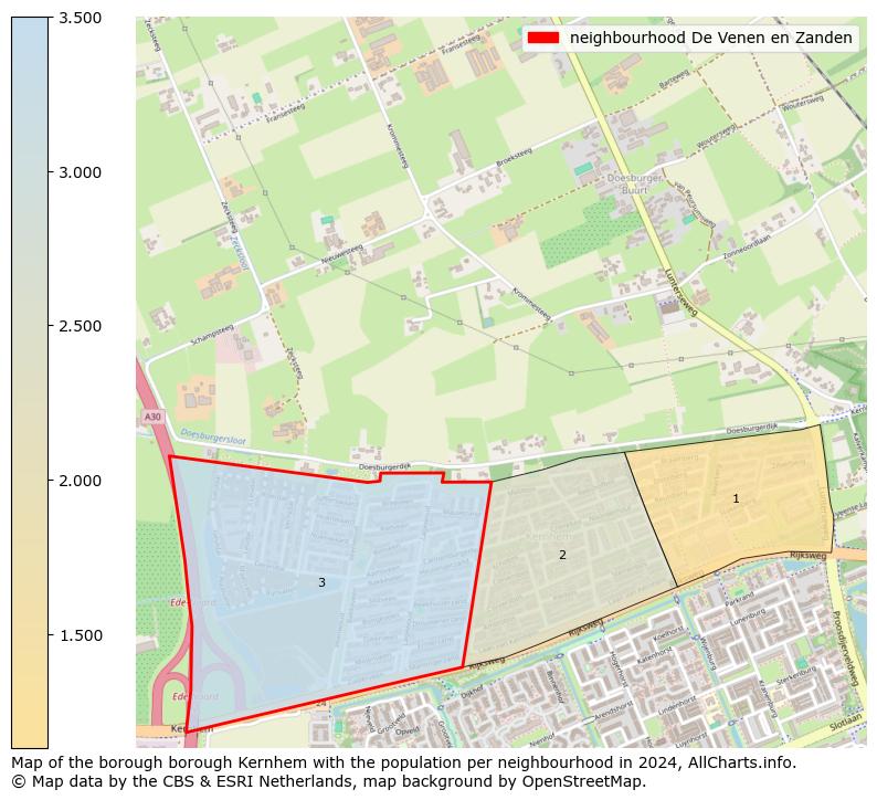 Image of the neighbourhood De Venen en Zanden at the map. This image is used as introduction to this page. This page shows a lot of information about the population in the neighbourhood De Venen en Zanden (such as the distribution by age groups of the residents, the composition of households, whether inhabitants are natives or Dutch with an immigration background, data about the houses (numbers, types, price development, use, type of property, ...) and more (car ownership, energy consumption, ...) based on open data from the Dutch Central Bureau of Statistics and various other sources!