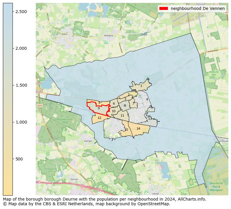 Image of the neighbourhood De Vennen at the map. This image is used as introduction to this page. This page shows a lot of information about the population in the neighbourhood De Vennen (such as the distribution by age groups of the residents, the composition of households, whether inhabitants are natives or Dutch with an immigration background, data about the houses (numbers, types, price development, use, type of property, ...) and more (car ownership, energy consumption, ...) based on open data from the Dutch Central Bureau of Statistics and various other sources!