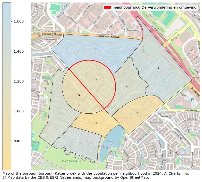 Image of the neighbourhood De Verwondering en omgeving at the map. This image is used as introduction to this page. This page shows a lot of information about the population in the neighbourhood De Verwondering en omgeving (such as the distribution by age groups of the residents, the composition of households, whether inhabitants are natives or Dutch with an immigration background, data about the houses (numbers, types, price development, use, type of property, ...) and more (car ownership, energy consumption, ...) based on open data from the Dutch Central Bureau of Statistics and various other sources!