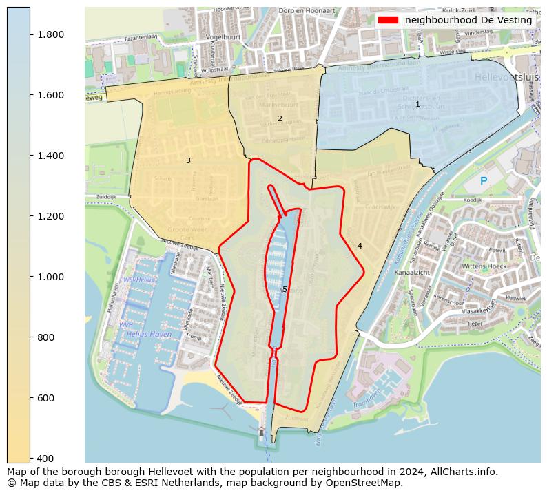 Image of the neighbourhood De Vesting at the map. This image is used as introduction to this page. This page shows a lot of information about the population in the neighbourhood De Vesting (such as the distribution by age groups of the residents, the composition of households, whether inhabitants are natives or Dutch with an immigration background, data about the houses (numbers, types, price development, use, type of property, ...) and more (car ownership, energy consumption, ...) based on open data from the Dutch Central Bureau of Statistics and various other sources!