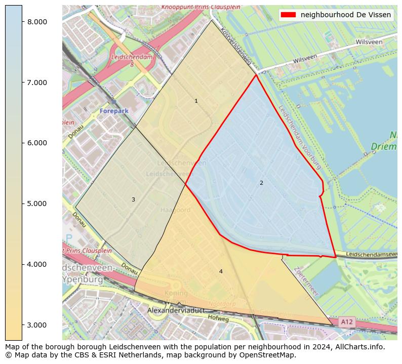 Image of the neighbourhood De Vissen at the map. This image is used as introduction to this page. This page shows a lot of information about the population in the neighbourhood De Vissen (such as the distribution by age groups of the residents, the composition of households, whether inhabitants are natives or Dutch with an immigration background, data about the houses (numbers, types, price development, use, type of property, ...) and more (car ownership, energy consumption, ...) based on open data from the Dutch Central Bureau of Statistics and various other sources!