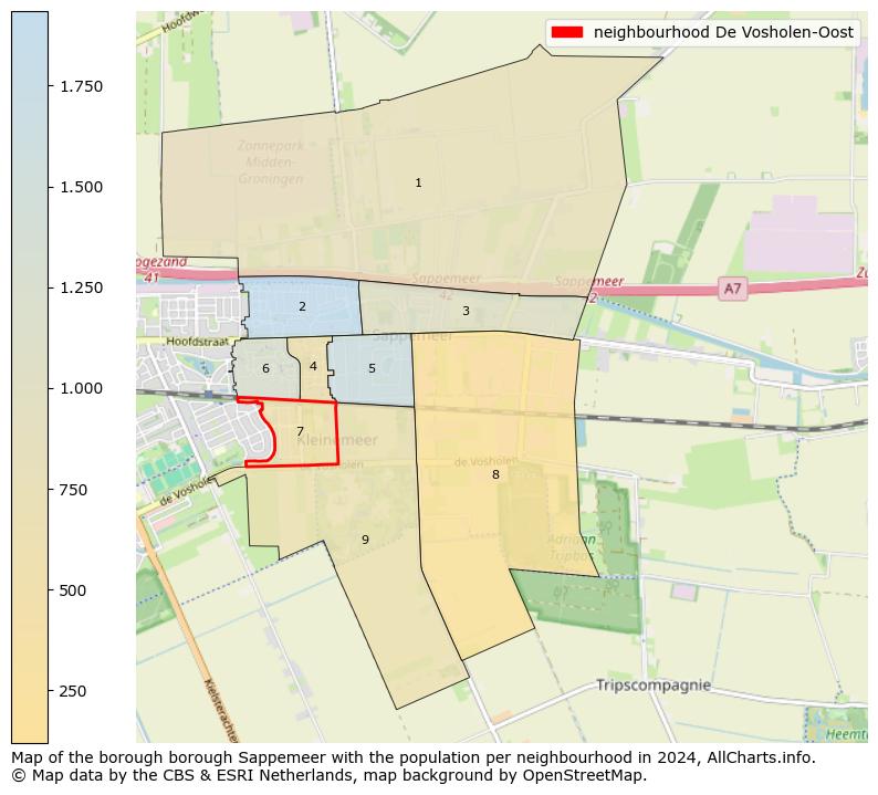 Image of the neighbourhood De Vosholen-Oost at the map. This image is used as introduction to this page. This page shows a lot of information about the population in the neighbourhood De Vosholen-Oost (such as the distribution by age groups of the residents, the composition of households, whether inhabitants are natives or Dutch with an immigration background, data about the houses (numbers, types, price development, use, type of property, ...) and more (car ownership, energy consumption, ...) based on open data from the Dutch Central Bureau of Statistics and various other sources!