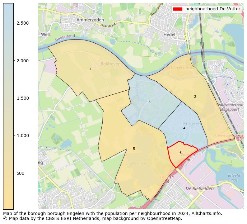 Image of the neighbourhood De Vutter at the map. This image is used as introduction to this page. This page shows a lot of information about the population in the neighbourhood De Vutter (such as the distribution by age groups of the residents, the composition of households, whether inhabitants are natives or Dutch with an immigration background, data about the houses (numbers, types, price development, use, type of property, ...) and more (car ownership, energy consumption, ...) based on open data from the Dutch Central Bureau of Statistics and various other sources!