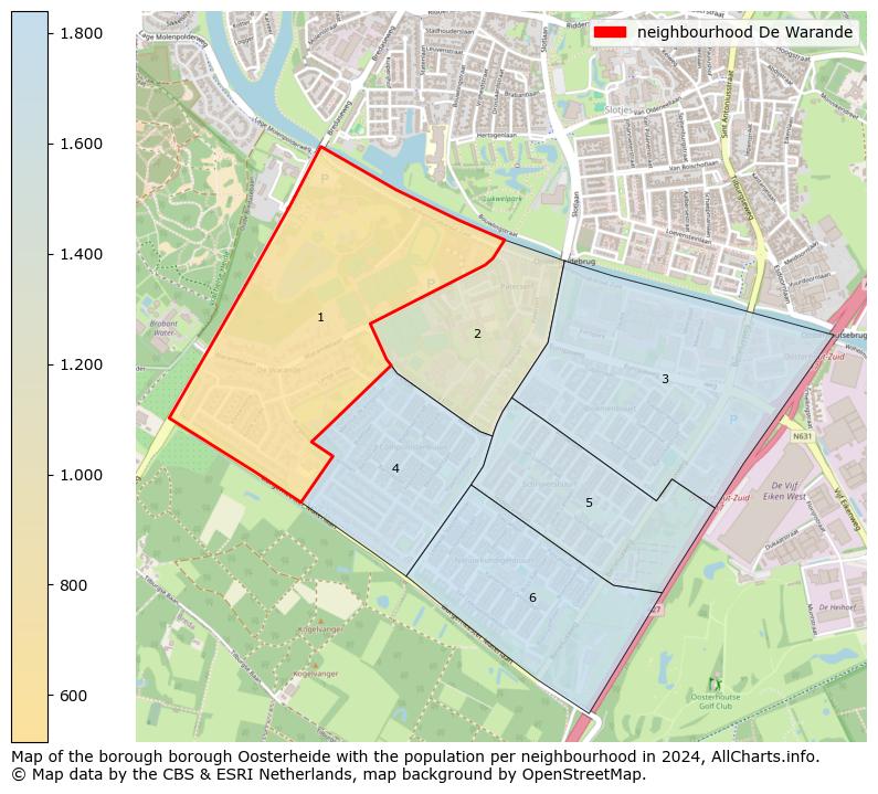 Image of the neighbourhood De Warande at the map. This image is used as introduction to this page. This page shows a lot of information about the population in the neighbourhood De Warande (such as the distribution by age groups of the residents, the composition of households, whether inhabitants are natives or Dutch with an immigration background, data about the houses (numbers, types, price development, use, type of property, ...) and more (car ownership, energy consumption, ...) based on open data from the Dutch Central Bureau of Statistics and various other sources!