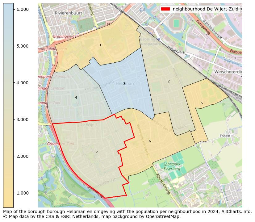 Image of the neighbourhood De Wijert-Zuid at the map. This image is used as introduction to this page. This page shows a lot of information about the population in the neighbourhood De Wijert-Zuid (such as the distribution by age groups of the residents, the composition of households, whether inhabitants are natives or Dutch with an immigration background, data about the houses (numbers, types, price development, use, type of property, ...) and more (car ownership, energy consumption, ...) based on open data from the Dutch Central Bureau of Statistics and various other sources!