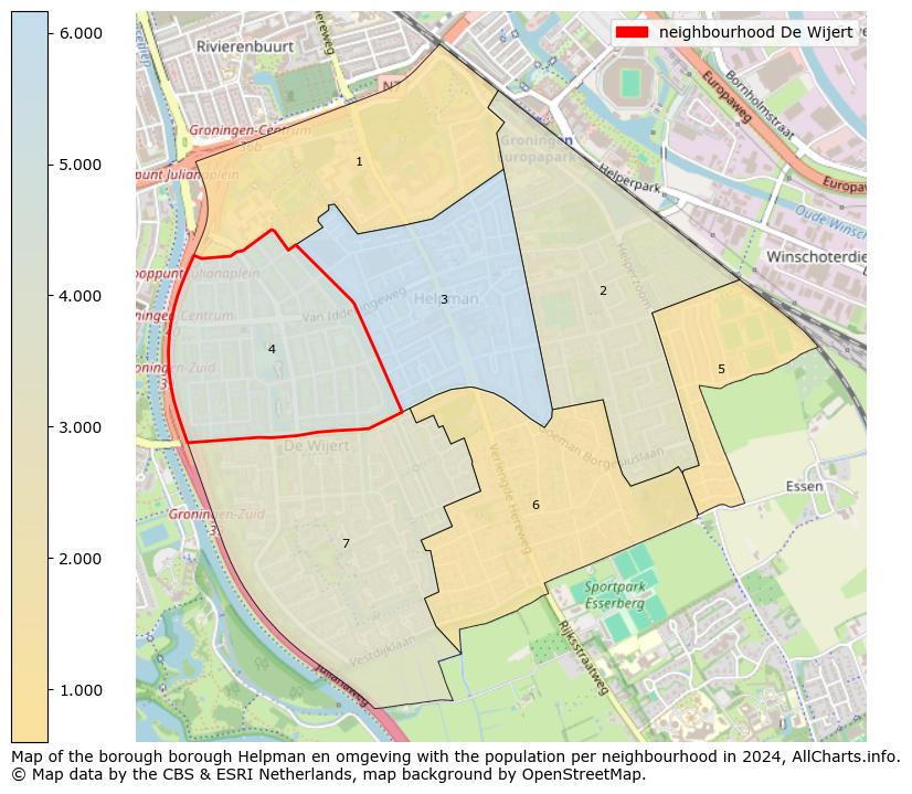 Image of the neighbourhood De Wijert at the map. This image is used as introduction to this page. This page shows a lot of information about the population in the neighbourhood De Wijert (such as the distribution by age groups of the residents, the composition of households, whether inhabitants are natives or Dutch with an immigration background, data about the houses (numbers, types, price development, use, type of property, ...) and more (car ownership, energy consumption, ...) based on open data from the Dutch Central Bureau of Statistics and various other sources!