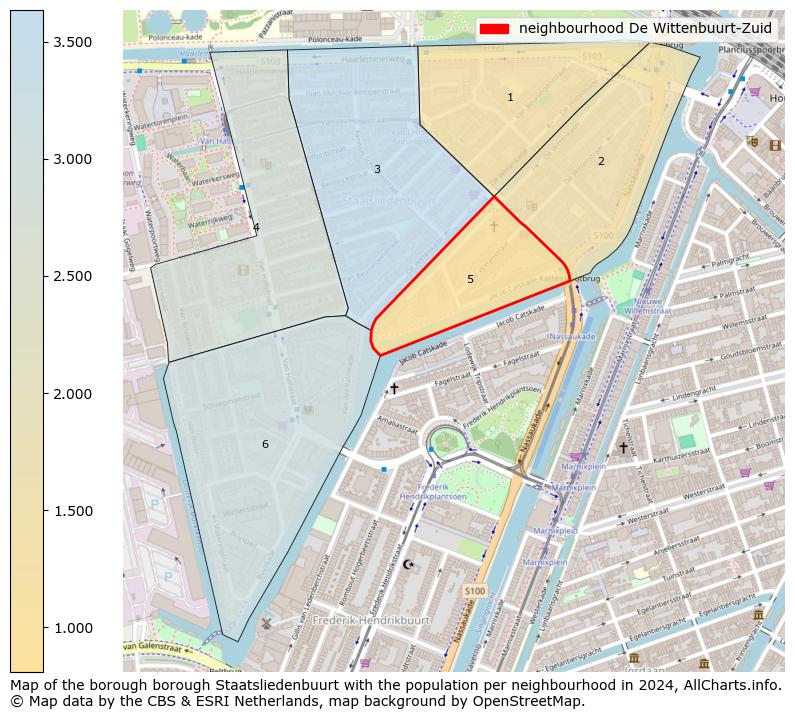 Image of the neighbourhood De Wittenbuurt-Zuid at the map. This image is used as introduction to this page. This page shows a lot of information about the population in the neighbourhood De Wittenbuurt-Zuid (such as the distribution by age groups of the residents, the composition of households, whether inhabitants are natives or Dutch with an immigration background, data about the houses (numbers, types, price development, use, type of property, ...) and more (car ownership, energy consumption, ...) based on open data from the Dutch Central Bureau of Statistics and various other sources!