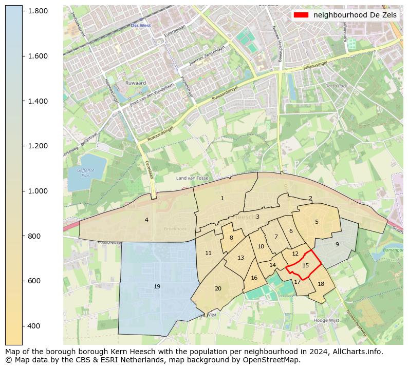 Image of the neighbourhood De Zeis at the map. This image is used as introduction to this page. This page shows a lot of information about the population in the neighbourhood De Zeis (such as the distribution by age groups of the residents, the composition of households, whether inhabitants are natives or Dutch with an immigration background, data about the houses (numbers, types, price development, use, type of property, ...) and more (car ownership, energy consumption, ...) based on open data from the Dutch Central Bureau of Statistics and various other sources!