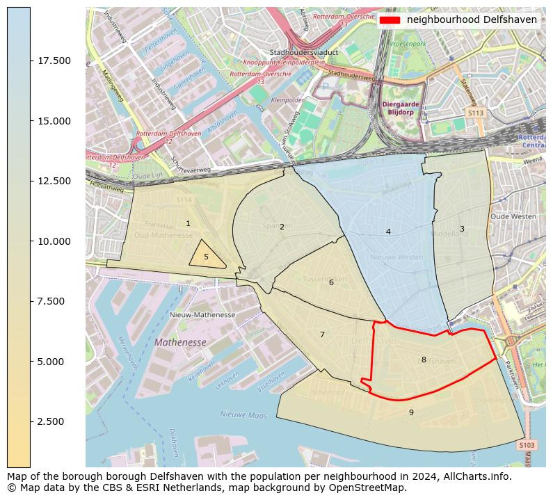 Image of the neighbourhood Delfshaven at the map. This image is used as introduction to this page. This page shows a lot of information about the population in the neighbourhood Delfshaven (such as the distribution by age groups of the residents, the composition of households, whether inhabitants are natives or Dutch with an immigration background, data about the houses (numbers, types, price development, use, type of property, ...) and more (car ownership, energy consumption, ...) based on open data from the Dutch Central Bureau of Statistics and various other sources!