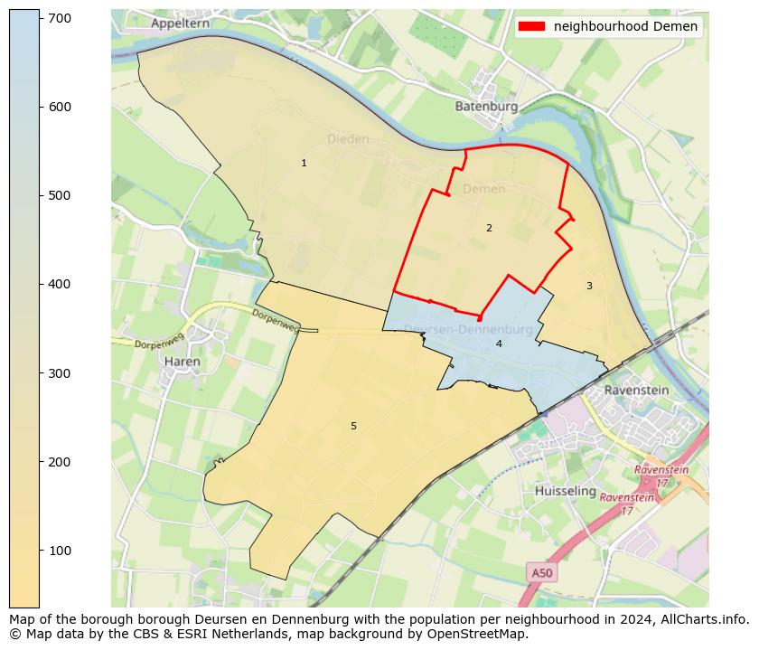 Image of the neighbourhood Demen at the map. This image is used as introduction to this page. This page shows a lot of information about the population in the neighbourhood Demen (such as the distribution by age groups of the residents, the composition of households, whether inhabitants are natives or Dutch with an immigration background, data about the houses (numbers, types, price development, use, type of property, ...) and more (car ownership, energy consumption, ...) based on open data from the Dutch Central Bureau of Statistics and various other sources!