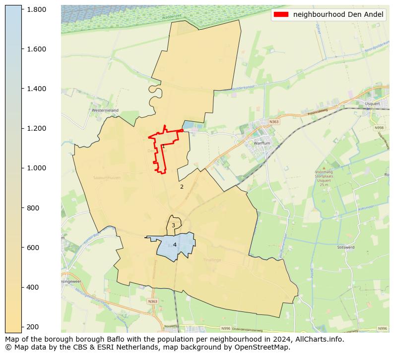 Image of the neighbourhood Den Andel at the map. This image is used as introduction to this page. This page shows a lot of information about the population in the neighbourhood Den Andel (such as the distribution by age groups of the residents, the composition of households, whether inhabitants are natives or Dutch with an immigration background, data about the houses (numbers, types, price development, use, type of property, ...) and more (car ownership, energy consumption, ...) based on open data from the Dutch Central Bureau of Statistics and various other sources!