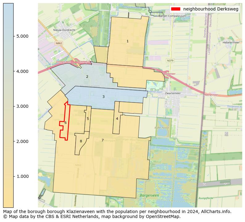 Image of the neighbourhood Derksweg at the map. This image is used as introduction to this page. This page shows a lot of information about the population in the neighbourhood Derksweg (such as the distribution by age groups of the residents, the composition of households, whether inhabitants are natives or Dutch with an immigration background, data about the houses (numbers, types, price development, use, type of property, ...) and more (car ownership, energy consumption, ...) based on open data from the Dutch Central Bureau of Statistics and various other sources!