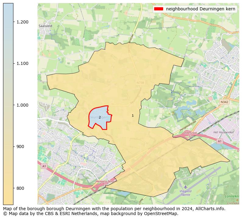 Image of the neighbourhood Deurningen kern at the map. This image is used as introduction to this page. This page shows a lot of information about the population in the neighbourhood Deurningen kern (such as the distribution by age groups of the residents, the composition of households, whether inhabitants are natives or Dutch with an immigration background, data about the houses (numbers, types, price development, use, type of property, ...) and more (car ownership, energy consumption, ...) based on open data from the Dutch Central Bureau of Statistics and various other sources!