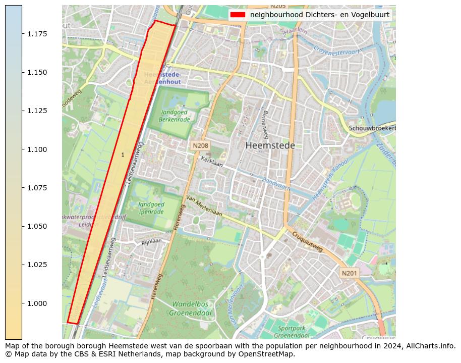 Image of the neighbourhood Dichters- en Vogelbuurt at the map. This image is used as introduction to this page. This page shows a lot of information about the population in the neighbourhood Dichters- en Vogelbuurt (such as the distribution by age groups of the residents, the composition of households, whether inhabitants are natives or Dutch with an immigration background, data about the houses (numbers, types, price development, use, type of property, ...) and more (car ownership, energy consumption, ...) based on open data from the Dutch Central Bureau of Statistics and various other sources!