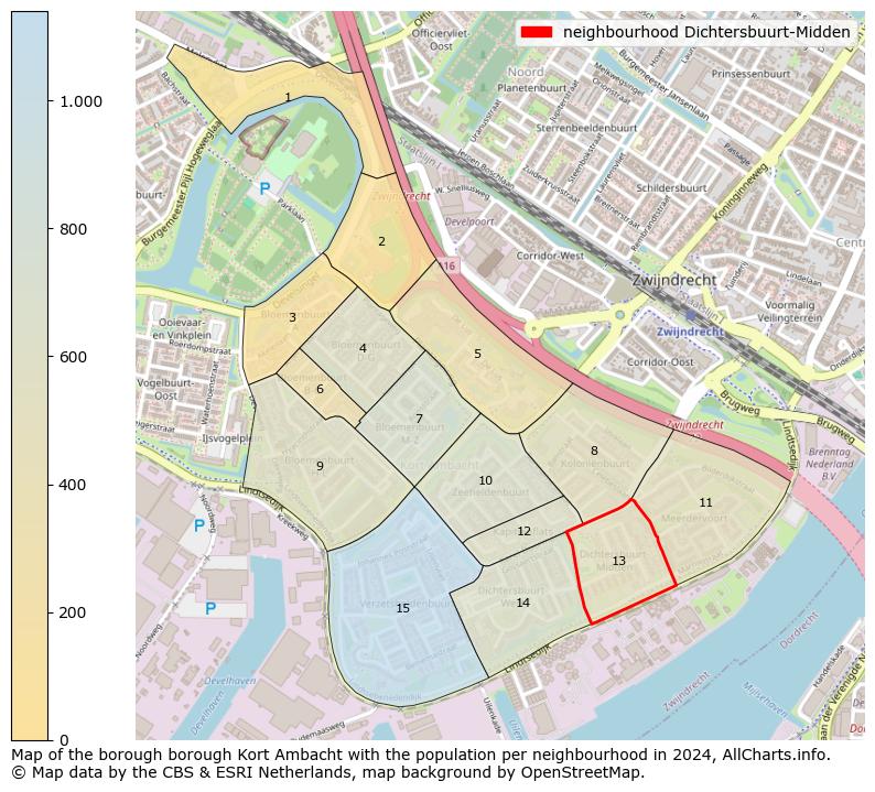 Image of the neighbourhood Dichtersbuurt-Midden at the map. This image is used as introduction to this page. This page shows a lot of information about the population in the neighbourhood Dichtersbuurt-Midden (such as the distribution by age groups of the residents, the composition of households, whether inhabitants are natives or Dutch with an immigration background, data about the houses (numbers, types, price development, use, type of property, ...) and more (car ownership, energy consumption, ...) based on open data from the Dutch Central Bureau of Statistics and various other sources!