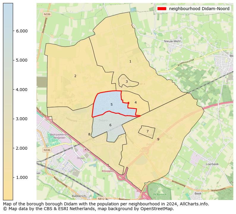 Image of the neighbourhood Didam-Noord at the map. This image is used as introduction to this page. This page shows a lot of information about the population in the neighbourhood Didam-Noord (such as the distribution by age groups of the residents, the composition of households, whether inhabitants are natives or Dutch with an immigration background, data about the houses (numbers, types, price development, use, type of property, ...) and more (car ownership, energy consumption, ...) based on open data from the Dutch Central Bureau of Statistics and various other sources!