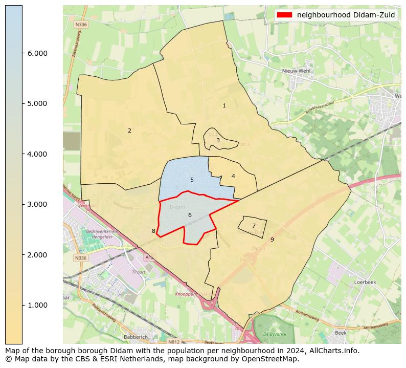 Image of the neighbourhood Didam-Zuid at the map. This image is used as introduction to this page. This page shows a lot of information about the population in the neighbourhood Didam-Zuid (such as the distribution by age groups of the residents, the composition of households, whether inhabitants are natives or Dutch with an immigration background, data about the houses (numbers, types, price development, use, type of property, ...) and more (car ownership, energy consumption, ...) based on open data from the Dutch Central Bureau of Statistics and various other sources!