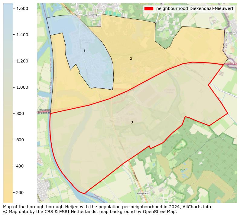 Image of the neighbourhood Diekendaal-Nieuwerf at the map. This image is used as introduction to this page. This page shows a lot of information about the population in the neighbourhood Diekendaal-Nieuwerf (such as the distribution by age groups of the residents, the composition of households, whether inhabitants are natives or Dutch with an immigration background, data about the houses (numbers, types, price development, use, type of property, ...) and more (car ownership, energy consumption, ...) based on open data from the Dutch Central Bureau of Statistics and various other sources!