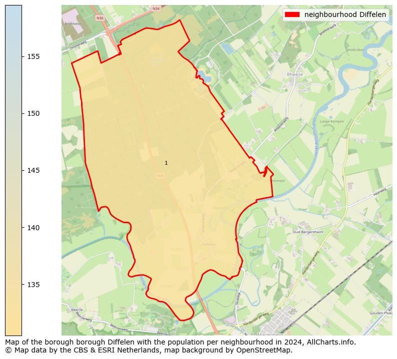 Image of the neighbourhood Diffelen at the map. This image is used as introduction to this page. This page shows a lot of information about the population in the neighbourhood Diffelen (such as the distribution by age groups of the residents, the composition of households, whether inhabitants are natives or Dutch with an immigration background, data about the houses (numbers, types, price development, use, type of property, ...) and more (car ownership, energy consumption, ...) based on open data from the Dutch Central Bureau of Statistics and various other sources!