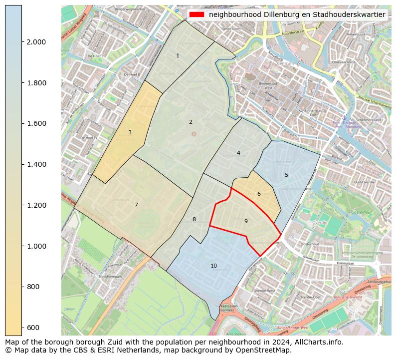 Image of the neighbourhood Dillenburg en Stadhouderskwartier at the map. This image is used as introduction to this page. This page shows a lot of information about the population in the neighbourhood Dillenburg en Stadhouderskwartier (such as the distribution by age groups of the residents, the composition of households, whether inhabitants are natives or Dutch with an immigration background, data about the houses (numbers, types, price development, use, type of property, ...) and more (car ownership, energy consumption, ...) based on open data from the Dutch Central Bureau of Statistics and various other sources!