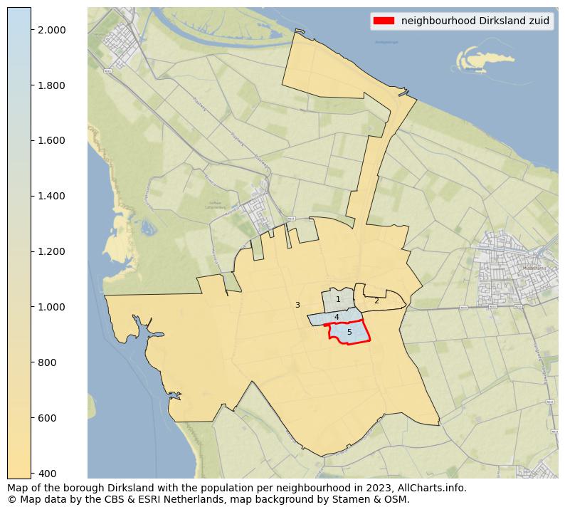 Map of the borough Dirksland with the population per neighbourhood in 2023. This page shows a lot of information about residents (such as the distribution by age groups, family composition, gender, native or Dutch with an immigration background, ...), homes (numbers, types, price development, use, type of property, ...) and more (car ownership, energy consumption, ...) based on open data from the Dutch Central Bureau of Statistics and various other sources!