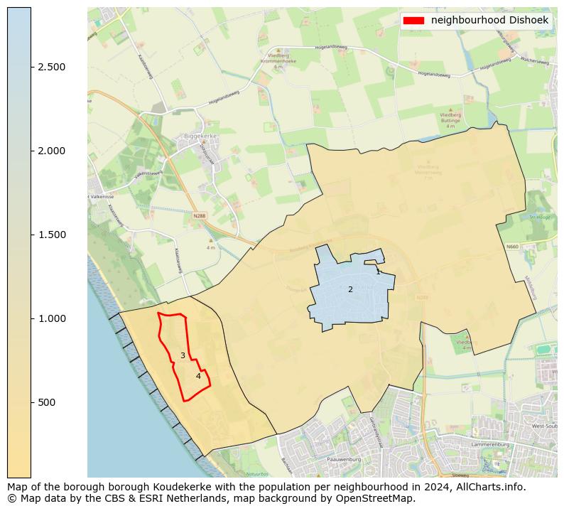 Image of the neighbourhood Dishoek at the map. This image is used as introduction to this page. This page shows a lot of information about the population in the neighbourhood Dishoek (such as the distribution by age groups of the residents, the composition of households, whether inhabitants are natives or Dutch with an immigration background, data about the houses (numbers, types, price development, use, type of property, ...) and more (car ownership, energy consumption, ...) based on open data from the Dutch Central Bureau of Statistics and various other sources!