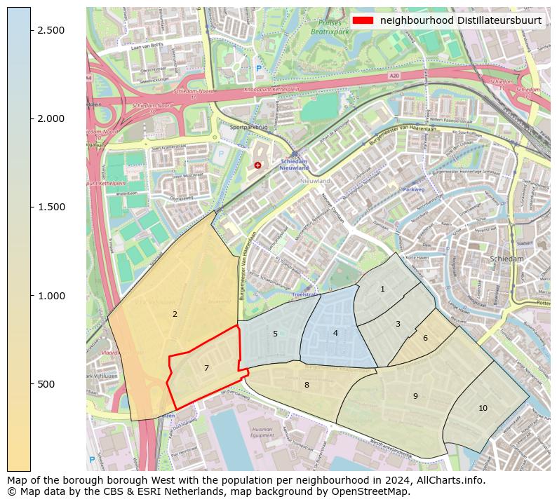 Image of the neighbourhood Distillateursbuurt at the map. This image is used as introduction to this page. This page shows a lot of information about the population in the neighbourhood Distillateursbuurt (such as the distribution by age groups of the residents, the composition of households, whether inhabitants are natives or Dutch with an immigration background, data about the houses (numbers, types, price development, use, type of property, ...) and more (car ownership, energy consumption, ...) based on open data from the Dutch Central Bureau of Statistics and various other sources!