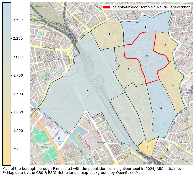 Image of the neighbourhood Domplein Neude Janskerkhof at the map. This image is used as introduction to this page. This page shows a lot of information about the population in the neighbourhood Domplein Neude Janskerkhof (such as the distribution by age groups of the residents, the composition of households, whether inhabitants are natives or Dutch with an immigration background, data about the houses (numbers, types, price development, use, type of property, ...) and more (car ownership, energy consumption, ...) based on open data from the Dutch Central Bureau of Statistics and various other sources!