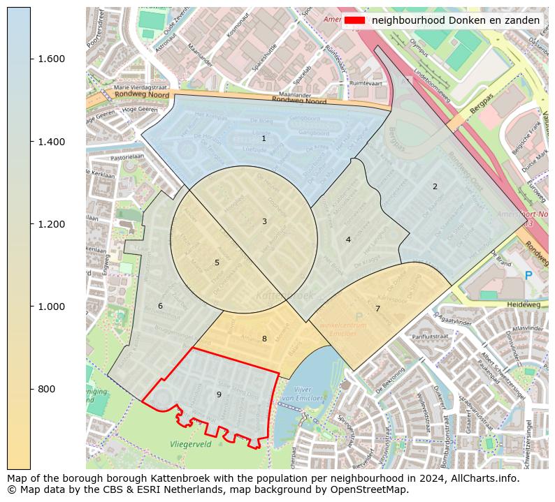 Image of the neighbourhood Donken en zanden at the map. This image is used as introduction to this page. This page shows a lot of information about the population in the neighbourhood Donken en zanden (such as the distribution by age groups of the residents, the composition of households, whether inhabitants are natives or Dutch with an immigration background, data about the houses (numbers, types, price development, use, type of property, ...) and more (car ownership, energy consumption, ...) based on open data from the Dutch Central Bureau of Statistics and various other sources!