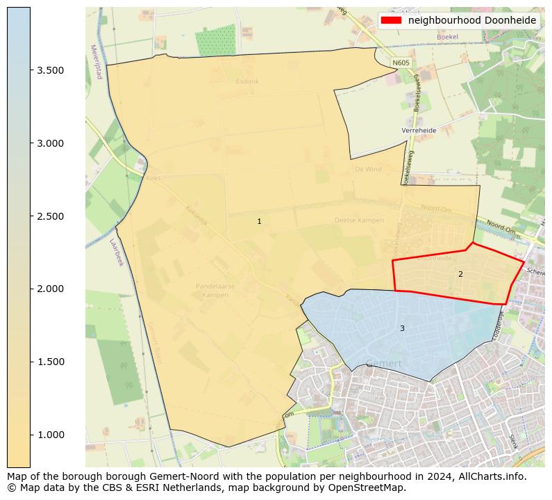 Image of the neighbourhood Doonheide at the map. This image is used as introduction to this page. This page shows a lot of information about the population in the neighbourhood Doonheide (such as the distribution by age groups of the residents, the composition of households, whether inhabitants are natives or Dutch with an immigration background, data about the houses (numbers, types, price development, use, type of property, ...) and more (car ownership, energy consumption, ...) based on open data from the Dutch Central Bureau of Statistics and various other sources!