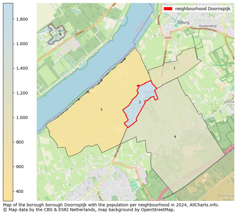 Image of the neighbourhood Doornspijk at the map. This image is used as introduction to this page. This page shows a lot of information about the population in the neighbourhood Doornspijk (such as the distribution by age groups of the residents, the composition of households, whether inhabitants are natives or Dutch with an immigration background, data about the houses (numbers, types, price development, use, type of property, ...) and more (car ownership, energy consumption, ...) based on open data from the Dutch Central Bureau of Statistics and various other sources!