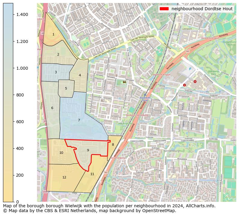 Image of the neighbourhood Dordtse Hout at the map. This image is used as introduction to this page. This page shows a lot of information about the population in the neighbourhood Dordtse Hout (such as the distribution by age groups of the residents, the composition of households, whether inhabitants are natives or Dutch with an immigration background, data about the houses (numbers, types, price development, use, type of property, ...) and more (car ownership, energy consumption, ...) based on open data from the Dutch Central Bureau of Statistics and various other sources!