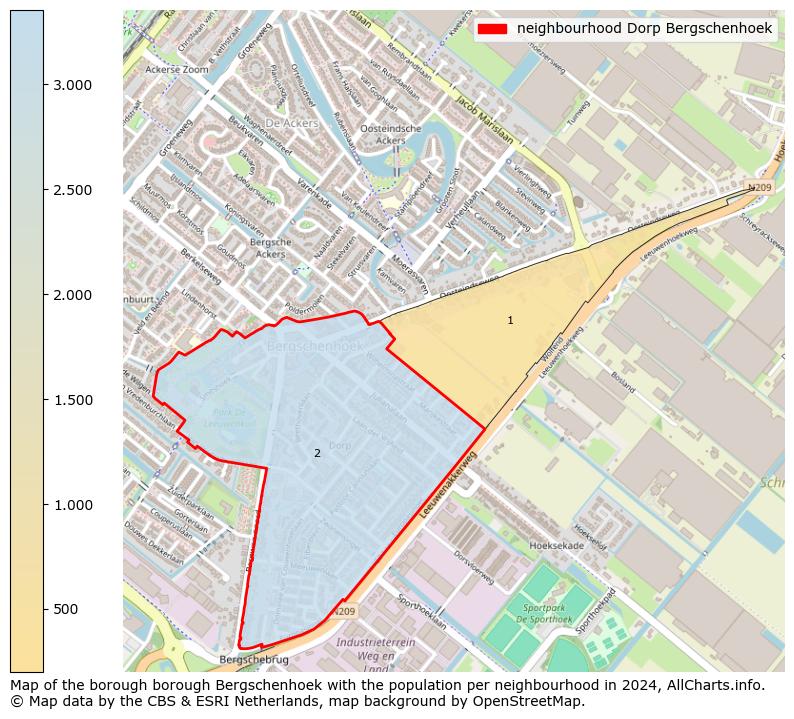 Image of the neighbourhood Dorp Bergschenhoek at the map. This image is used as introduction to this page. This page shows a lot of information about the population in the neighbourhood Dorp Bergschenhoek (such as the distribution by age groups of the residents, the composition of households, whether inhabitants are natives or Dutch with an immigration background, data about the houses (numbers, types, price development, use, type of property, ...) and more (car ownership, energy consumption, ...) based on open data from the Dutch Central Bureau of Statistics and various other sources!