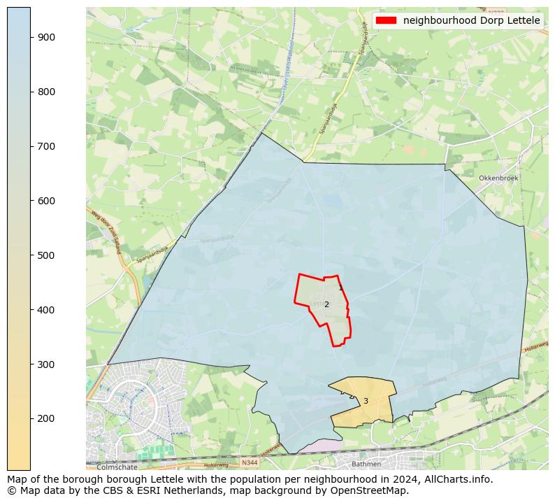 Image of the neighbourhood Dorp Lettele at the map. This image is used as introduction to this page. This page shows a lot of information about the population in the neighbourhood Dorp Lettele (such as the distribution by age groups of the residents, the composition of households, whether inhabitants are natives or Dutch with an immigration background, data about the houses (numbers, types, price development, use, type of property, ...) and more (car ownership, energy consumption, ...) based on open data from the Dutch Central Bureau of Statistics and various other sources!