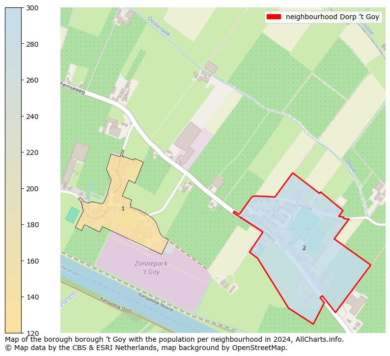 Image of the neighbourhood Dorp ’t Goy at the map. This image is used as introduction to this page. This page shows a lot of information about the population in the neighbourhood Dorp ’t Goy (such as the distribution by age groups of the residents, the composition of households, whether inhabitants are natives or Dutch with an immigration background, data about the houses (numbers, types, price development, use, type of property, ...) and more (car ownership, energy consumption, ...) based on open data from the Dutch Central Bureau of Statistics and various other sources!