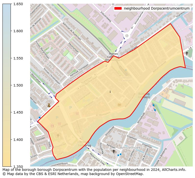 Image of the neighbourhood Dorpscentrumcentrum at the map. This image is used as introduction to this page. This page shows a lot of information about the population in the neighbourhood Dorpscentrumcentrum (such as the distribution by age groups of the residents, the composition of households, whether inhabitants are natives or Dutch with an immigration background, data about the houses (numbers, types, price development, use, type of property, ...) and more (car ownership, energy consumption, ...) based on open data from the Dutch Central Bureau of Statistics and various other sources!