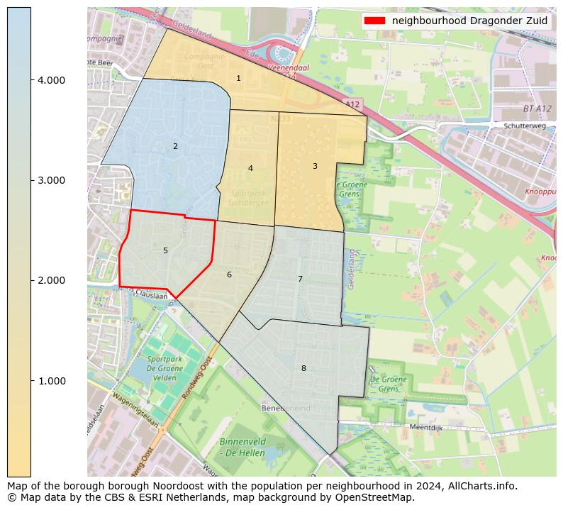 Image of the neighbourhood Dragonder Zuid at the map. This image is used as introduction to this page. This page shows a lot of information about the population in the neighbourhood Dragonder Zuid (such as the distribution by age groups of the residents, the composition of households, whether inhabitants are natives or Dutch with an immigration background, data about the houses (numbers, types, price development, use, type of property, ...) and more (car ownership, energy consumption, ...) based on open data from the Dutch Central Bureau of Statistics and various other sources!