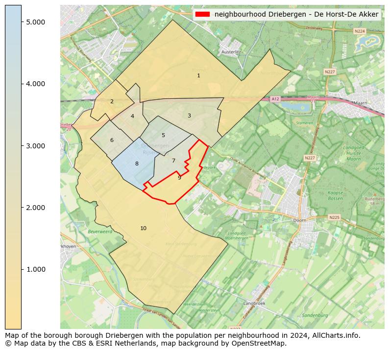 Image of the neighbourhood Driebergen - De Horst-De Akker at the map. This image is used as introduction to this page. This page shows a lot of information about the population in the neighbourhood Driebergen - De Horst-De Akker (such as the distribution by age groups of the residents, the composition of households, whether inhabitants are natives or Dutch with an immigration background, data about the houses (numbers, types, price development, use, type of property, ...) and more (car ownership, energy consumption, ...) based on open data from the Dutch Central Bureau of Statistics and various other sources!