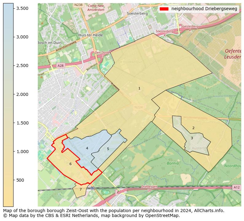 Image of the neighbourhood Driebergseweg at the map. This image is used as introduction to this page. This page shows a lot of information about the population in the neighbourhood Driebergseweg (such as the distribution by age groups of the residents, the composition of households, whether inhabitants are natives or Dutch with an immigration background, data about the houses (numbers, types, price development, use, type of property, ...) and more (car ownership, energy consumption, ...) based on open data from the Dutch Central Bureau of Statistics and various other sources!