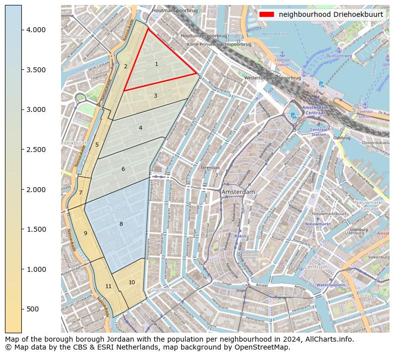 Image of the neighbourhood Driehoekbuurt at the map. This image is used as introduction to this page. This page shows a lot of information about the population in the neighbourhood Driehoekbuurt (such as the distribution by age groups of the residents, the composition of households, whether inhabitants are natives or Dutch with an immigration background, data about the houses (numbers, types, price development, use, type of property, ...) and more (car ownership, energy consumption, ...) based on open data from the Dutch Central Bureau of Statistics and various other sources!