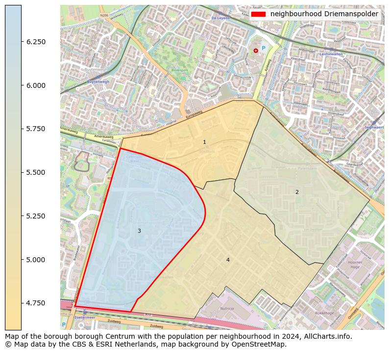 Image of the neighbourhood Driemanspolder at the map. This image is used as introduction to this page. This page shows a lot of information about the population in the neighbourhood Driemanspolder (such as the distribution by age groups of the residents, the composition of households, whether inhabitants are natives or Dutch with an immigration background, data about the houses (numbers, types, price development, use, type of property, ...) and more (car ownership, energy consumption, ...) based on open data from the Dutch Central Bureau of Statistics and various other sources!