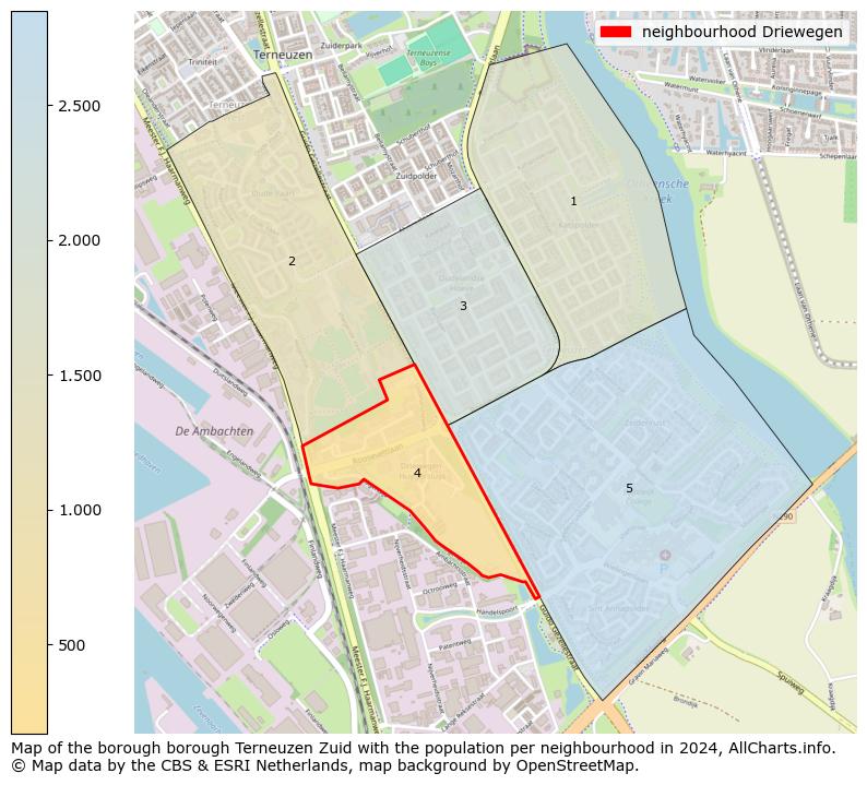 Image of the neighbourhood Driewegen at the map. This image is used as introduction to this page. This page shows a lot of information about the population in the neighbourhood Driewegen (such as the distribution by age groups of the residents, the composition of households, whether inhabitants are natives or Dutch with an immigration background, data about the houses (numbers, types, price development, use, type of property, ...) and more (car ownership, energy consumption, ...) based on open data from the Dutch Central Bureau of Statistics and various other sources!