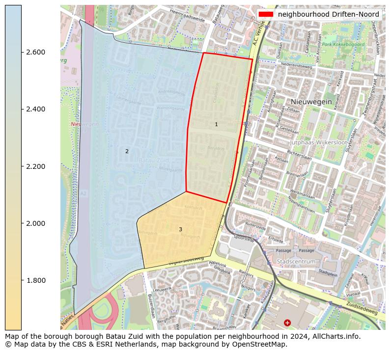 Image of the neighbourhood Driften-Noord at the map. This image is used as introduction to this page. This page shows a lot of information about the population in the neighbourhood Driften-Noord (such as the distribution by age groups of the residents, the composition of households, whether inhabitants are natives or Dutch with an immigration background, data about the houses (numbers, types, price development, use, type of property, ...) and more (car ownership, energy consumption, ...) based on open data from the Dutch Central Bureau of Statistics and various other sources!